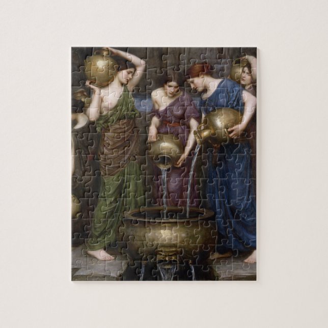 Puzzle Les Danaides par John William Waterhouse (Vertical)
