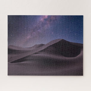 Puzzle Les déserts   Lait Way Starry Sky Sand Dune Dubai