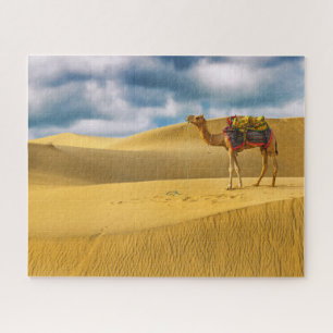 Puzzle Les déserts   Thar Desert Rajasthan Inde Camel