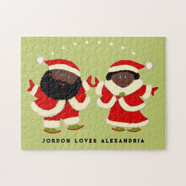 Puzzle Les Deux de Christmas (Horizontal)