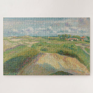 Puzzle Les Dunes à Knokke, Effet de soleil de Pissarro