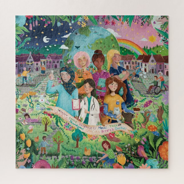 Puzzle Les femmes héros de 2020 (Vertical)