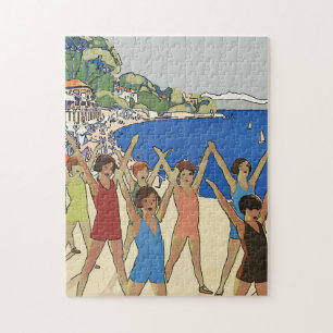 Puzzle Les filles sur la plage