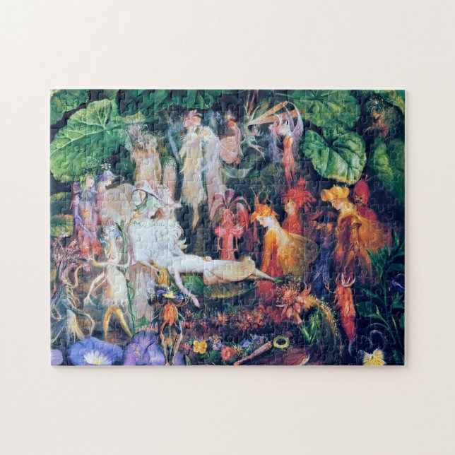 Puzzle Les funérailles de la fée, John Anster Fitzgerald (Horizontal)