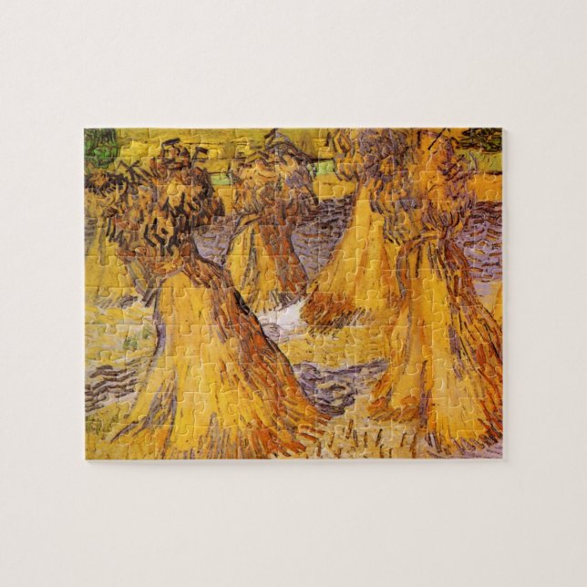 Puzzle Les grains du blé par Vincent van Gogh (Horizontal)