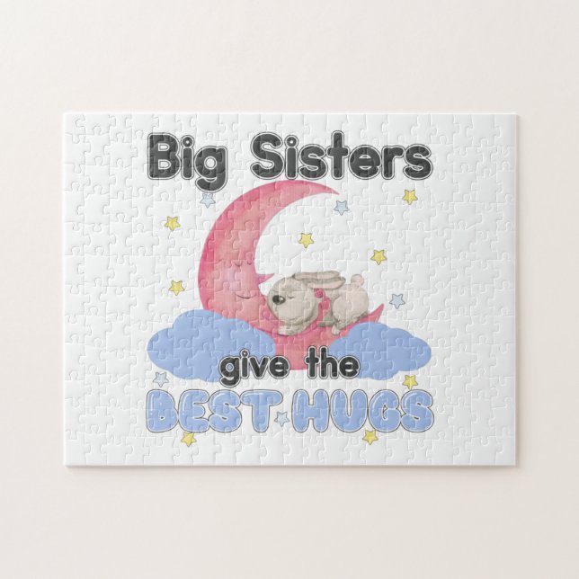 Puzzle Les grandes soeurs donnent les meilleurs hugs - La (Horizontal)