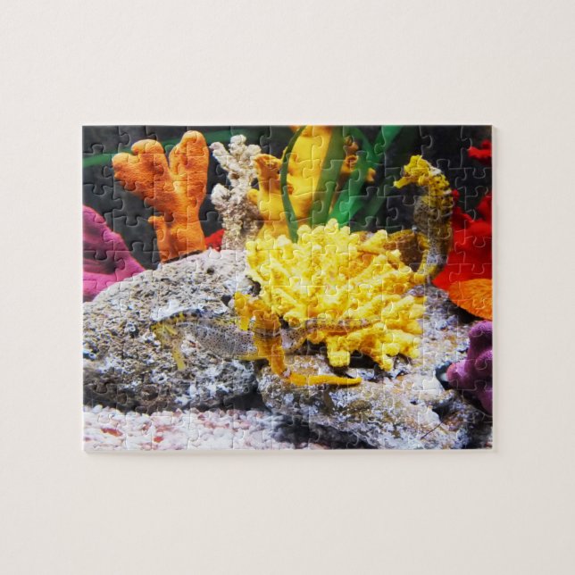 Puzzle Les hippocampes (Horizontal)