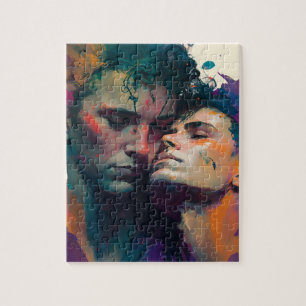 Puzzle Les Hommes homosexuels amoureux