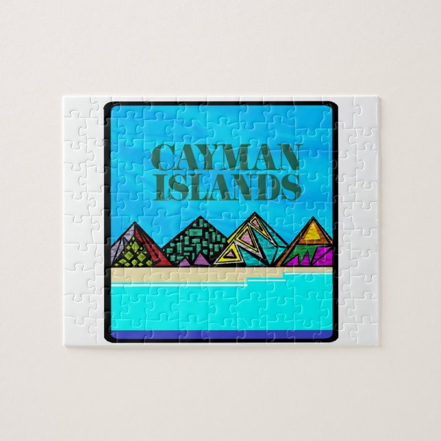 Puzzle Les îles aiment les Caïmans (Horizontal)