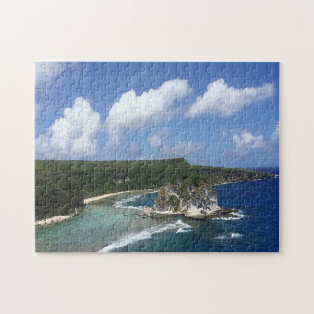 Puzzle Les îles Mariana de Saipan. (Horizontal)