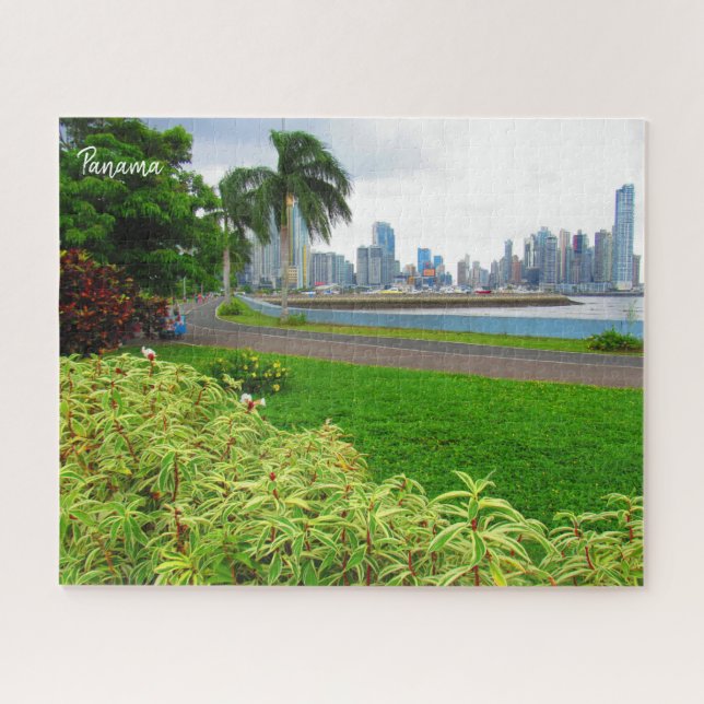 Puzzle les jardins de la ville de Panama (Horizontal)