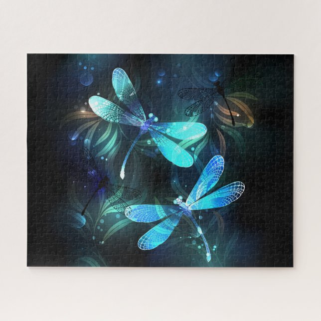 Puzzle Les libellules du lac (Horizontal)