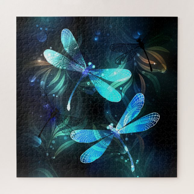 Puzzle Les libellules du lac (Horizontal)