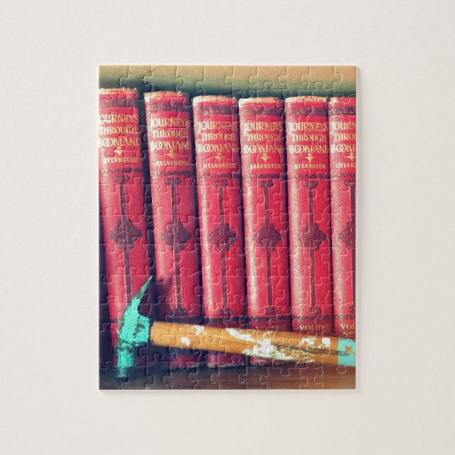 Puzzle Les livres sont plus forts que des marteaux (Vertical)