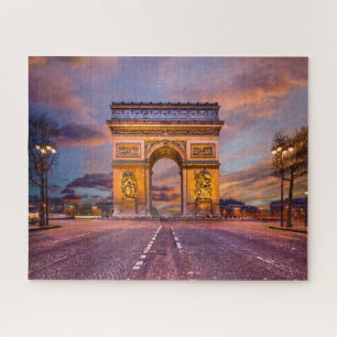 Puzzle Les monuments   Arc de Triomphe, Paris France