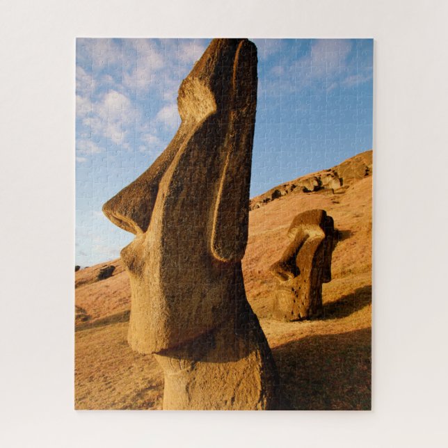 Puzzle Les monuments | Île de Pâques (Vertical)