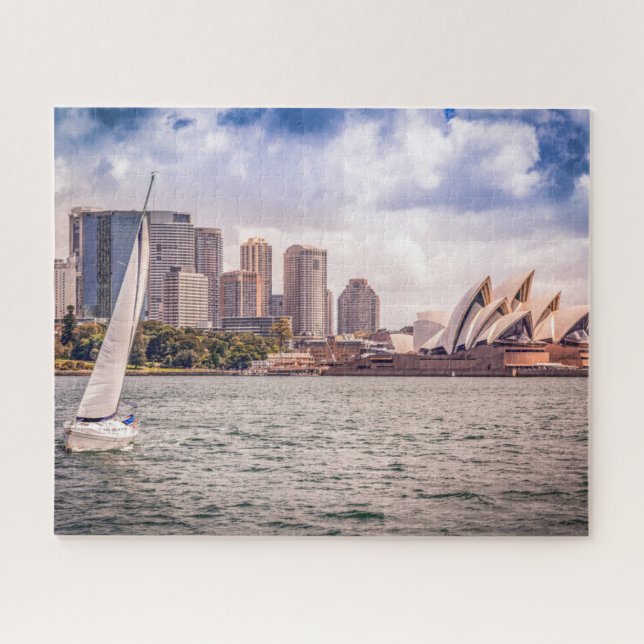 Puzzle Les monuments | Opéra de Sydney (Horizontal)