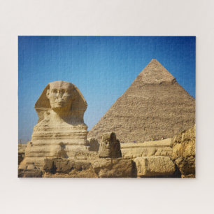 Puzzle Les monuments   Sphinx & Pyramide d'Egypte