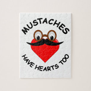 Puzzle Les moustaches ont aussi des coeurs