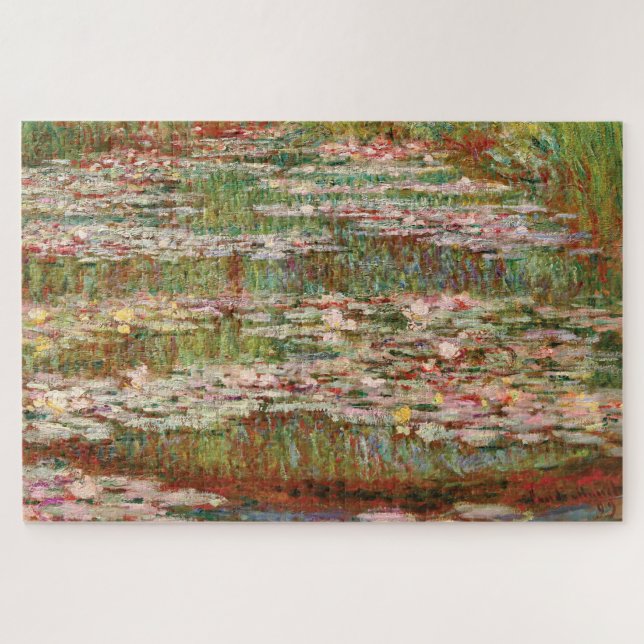 Puzzle Les nénuphars de Monet (Horizontal)