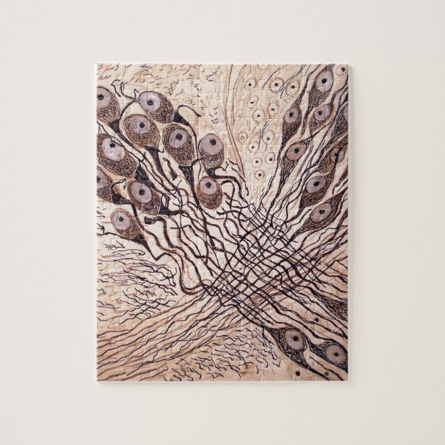 Puzzle Les neurones 1 de Cajal (Vertical)