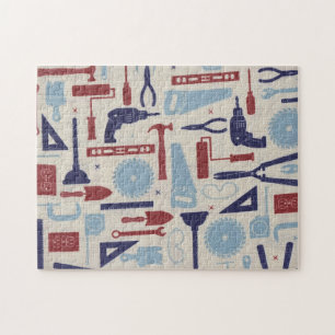 Puzzle Les outils de papa