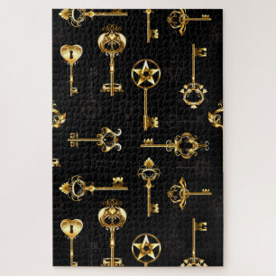 Puzzle Les Patters de Seamless avec Golden Keys