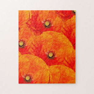 Puzzle Les pavots ferment - motif naturel
