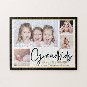Puzzle Les petits font la vie Grands grands-parents 4 Pho