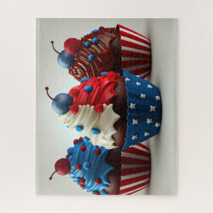 Puzzle Les petits gâteaux patriotiques