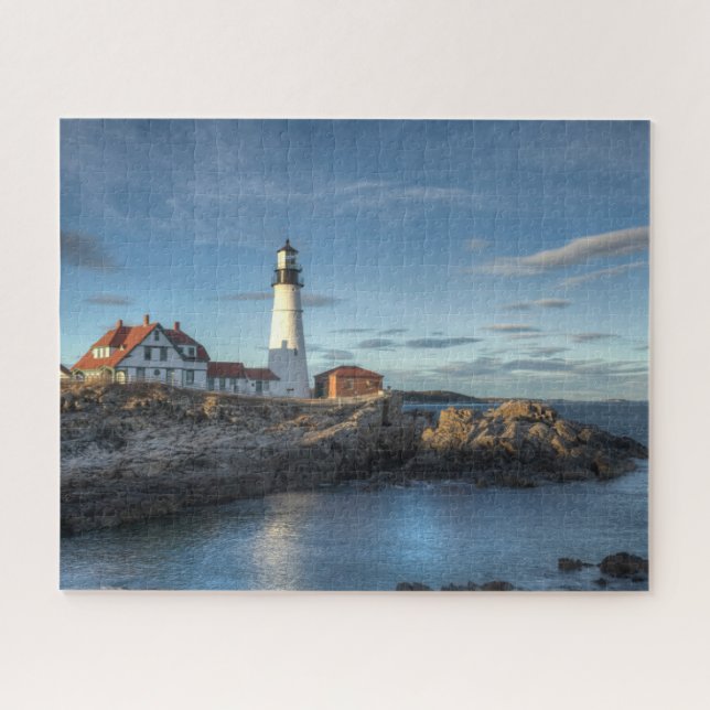 Puzzle Les phares | Portland Head Light Lighthouse (Horizontal)