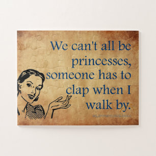 Puzzle Les princesses de SlipperyJoe applaudissent affich
