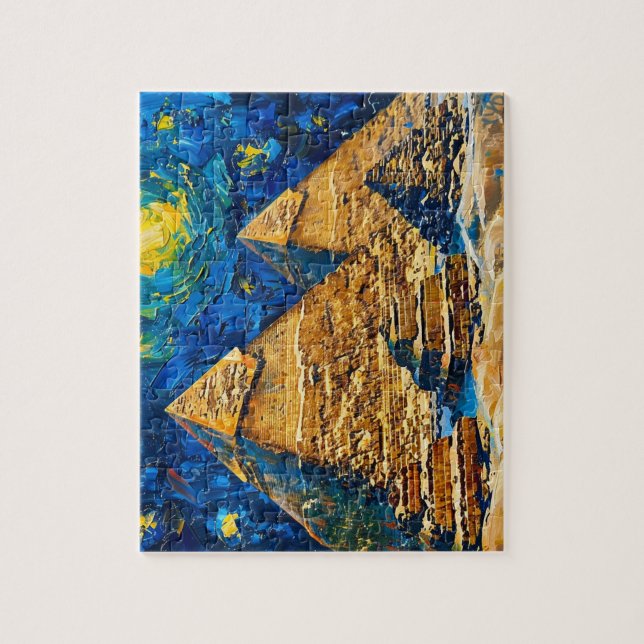 Puzzle Les pyramides (Vertical)