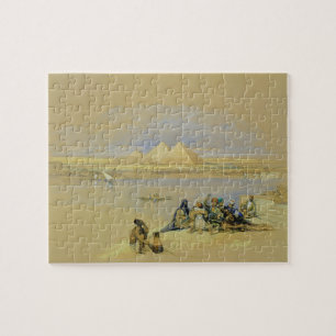 Puzzle Les pyramides à Gizeh, près du Caire (la semaine