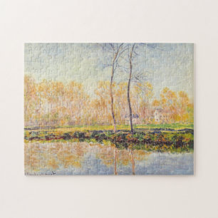Puzzle Les rives de la rivière Epte à Giverny Monet