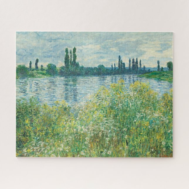 Puzzle Les rives de la Seine par Monet (Horizontal)