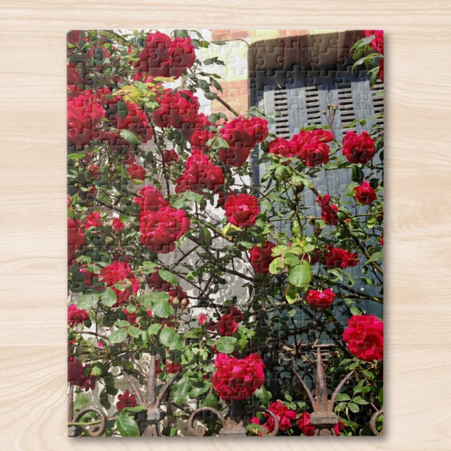 Puzzle Les Roses rouges de Travel France (Créateur téléchargé)