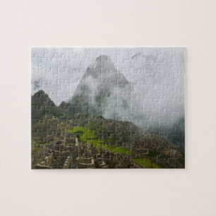 Puzzle Les ruines antiques de Machu Picchu avec les Andes