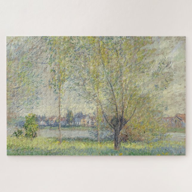 Puzzle Les saules Claude Monet 1880 (Horizontal)