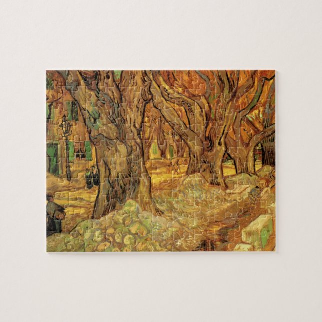 Puzzle Les sens de la route par Vincent van Gogh (Horizontal)