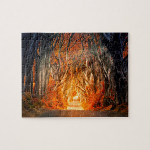 Puzzle Les Sombres Haies Antrim Irlande.