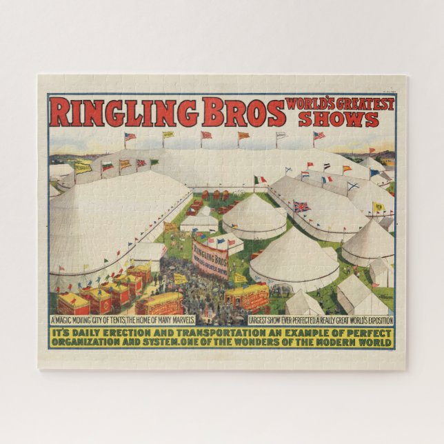 Puzzle Les Sonneries. Cirque (Horizontal)