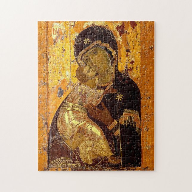 Puzzle Les Theotokos de Vladimir (Vertical)