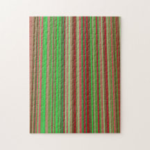 Les tons rouge et vert