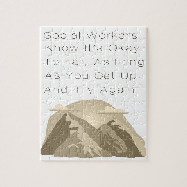 Puzzle Les Travailleurs Sociaux Savent Encourager La Cita (Vertical)