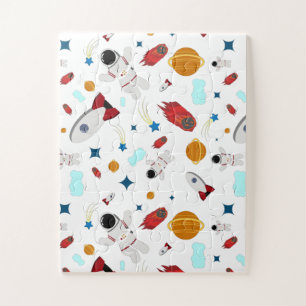 Puzzle L'espace extra-atmosphérique pour enfants et Motif