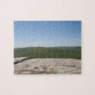 Puzzle L'état des Etats-Unis, New-York, arête de montagne