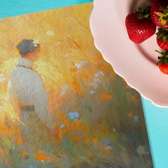 Puzzle L'été, les champs d'impressionnisme (Créateur téléchargé)