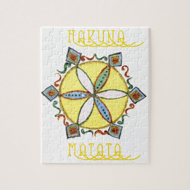 Puzzle L'étoile à la fabrication de Hakuna Matata (Vertical)