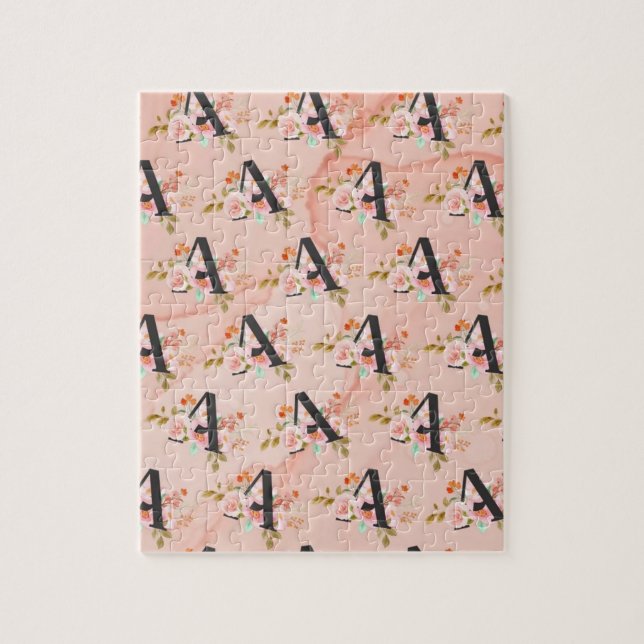 Puzzle Lettre A (Vertical)